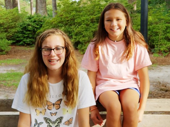 Olivia and Tristin
